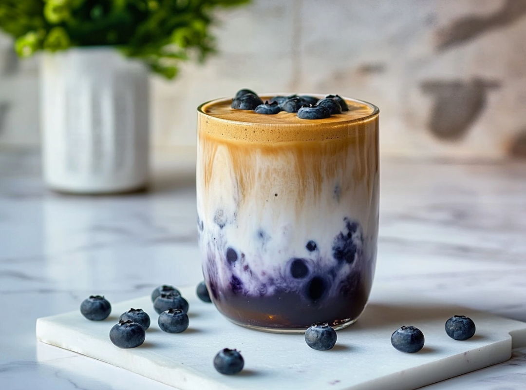 Berry Glow Iced Latte