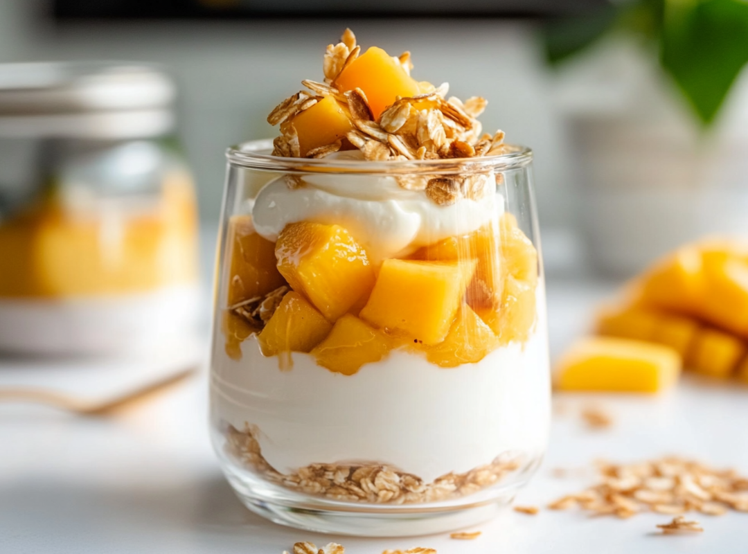 Kokos Mango Yoghurt Parfait