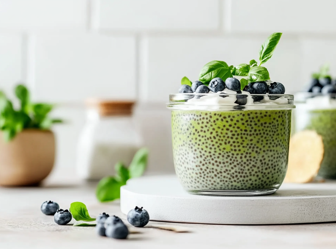 Matcha Chia Pudding