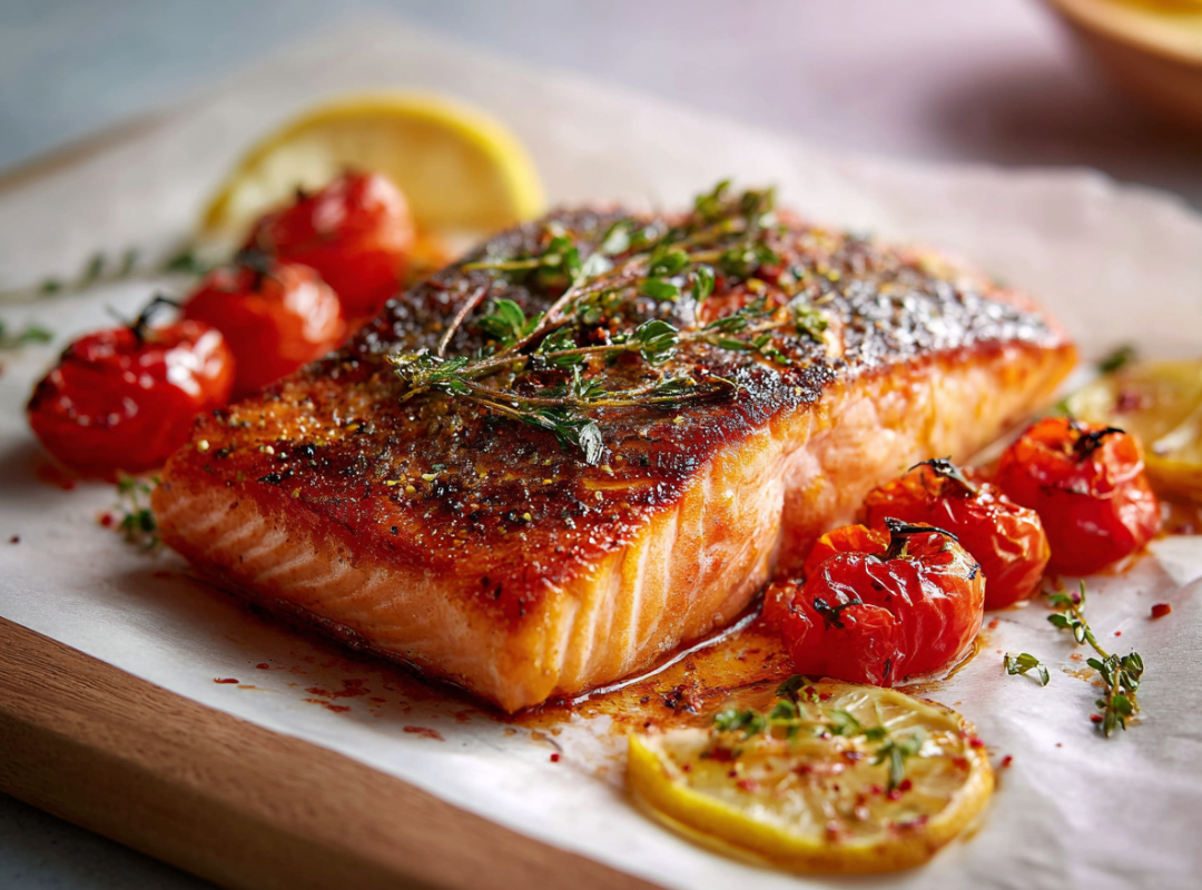 The Spice Club zalm uit de airfryer of oven