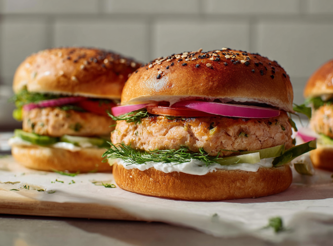 The Spice Club Zalm Burgers