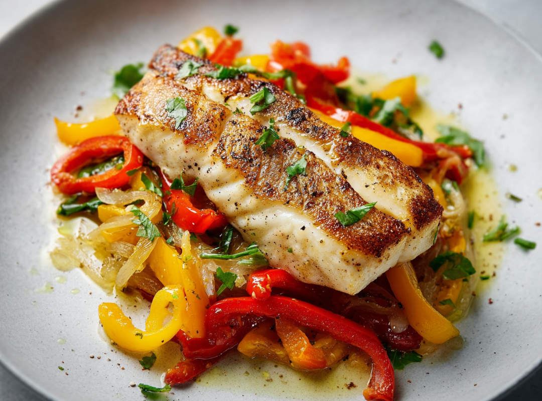 Gebakken Vis met Paprika