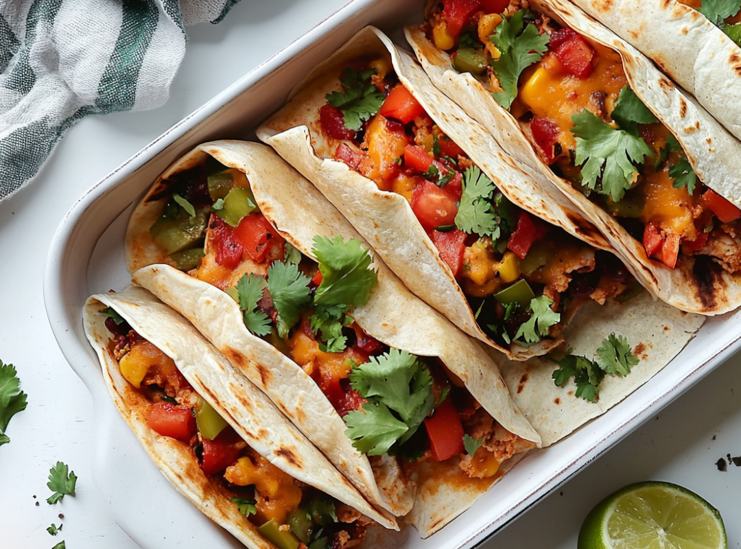 Mexicaanse wrap met kip - recept van The Spice Club