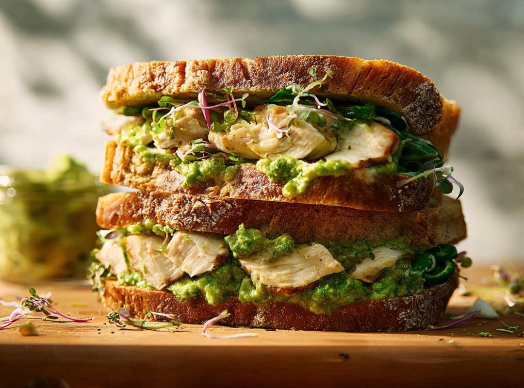 Green Goddess Kip Sandwich
