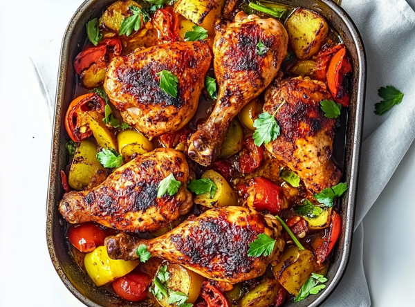 Piri Piri Kip Bakplaat - recept van The Spice Club
