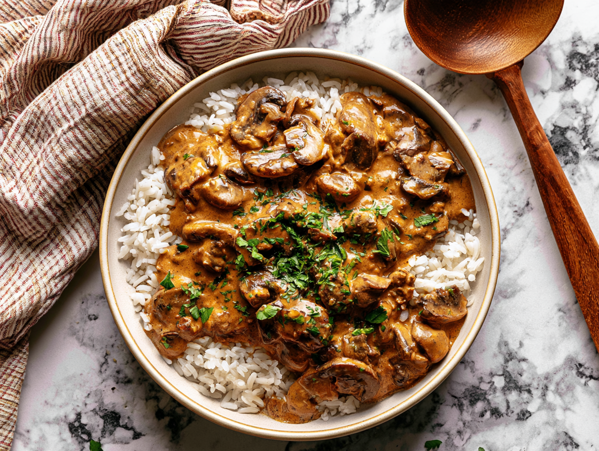 Champignon Stroganoff