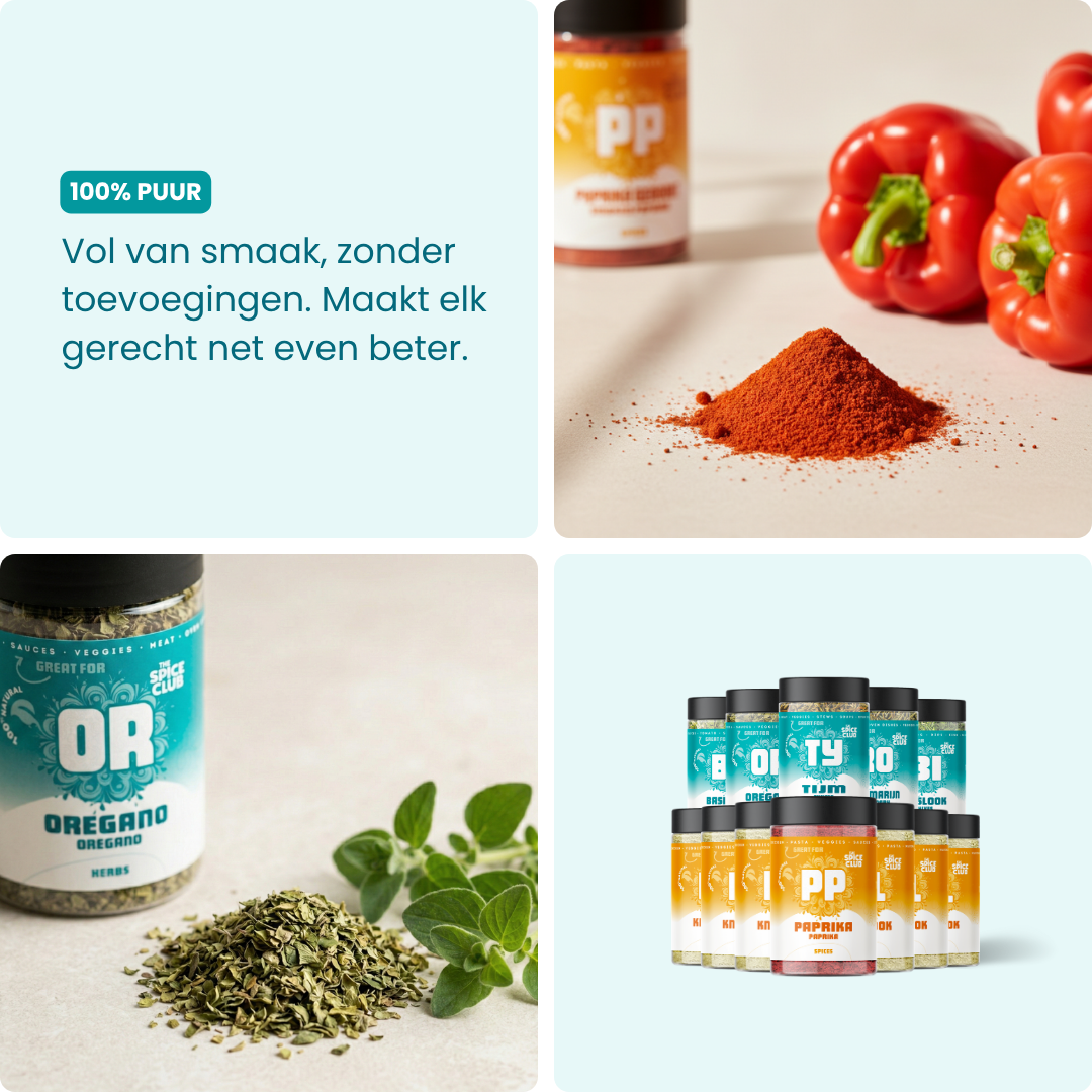 12 Essentiële Kruiden & Specerijen