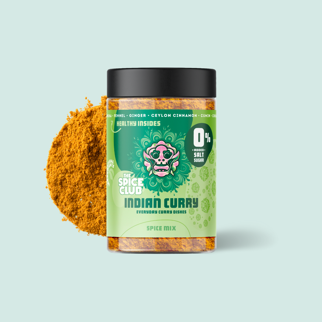 Indiase Curry Allround - Indiase kruidenmix, 100% natuurlijk, zoutvrij | The Spice Club