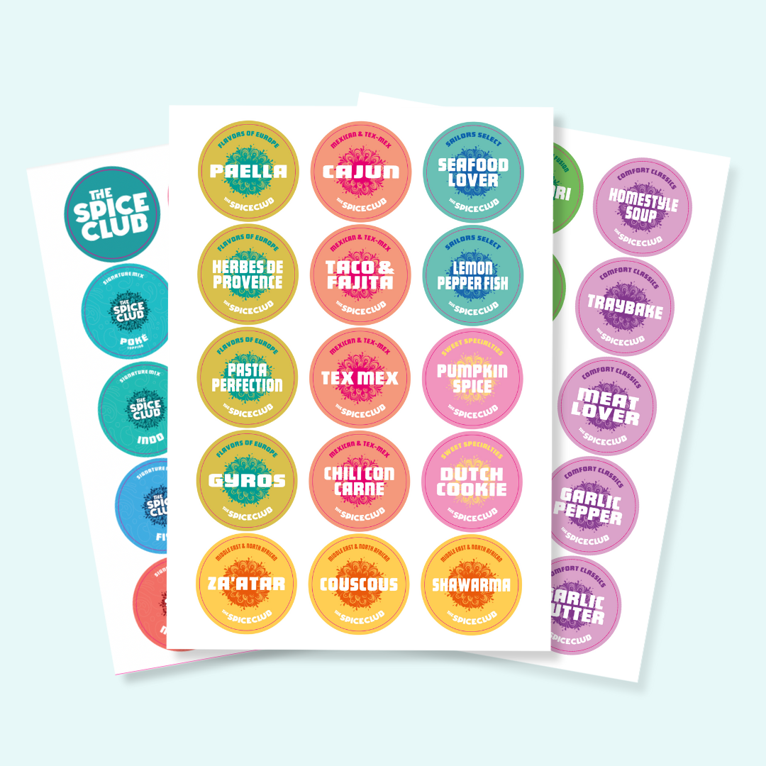 45 Kruidenmix Labels