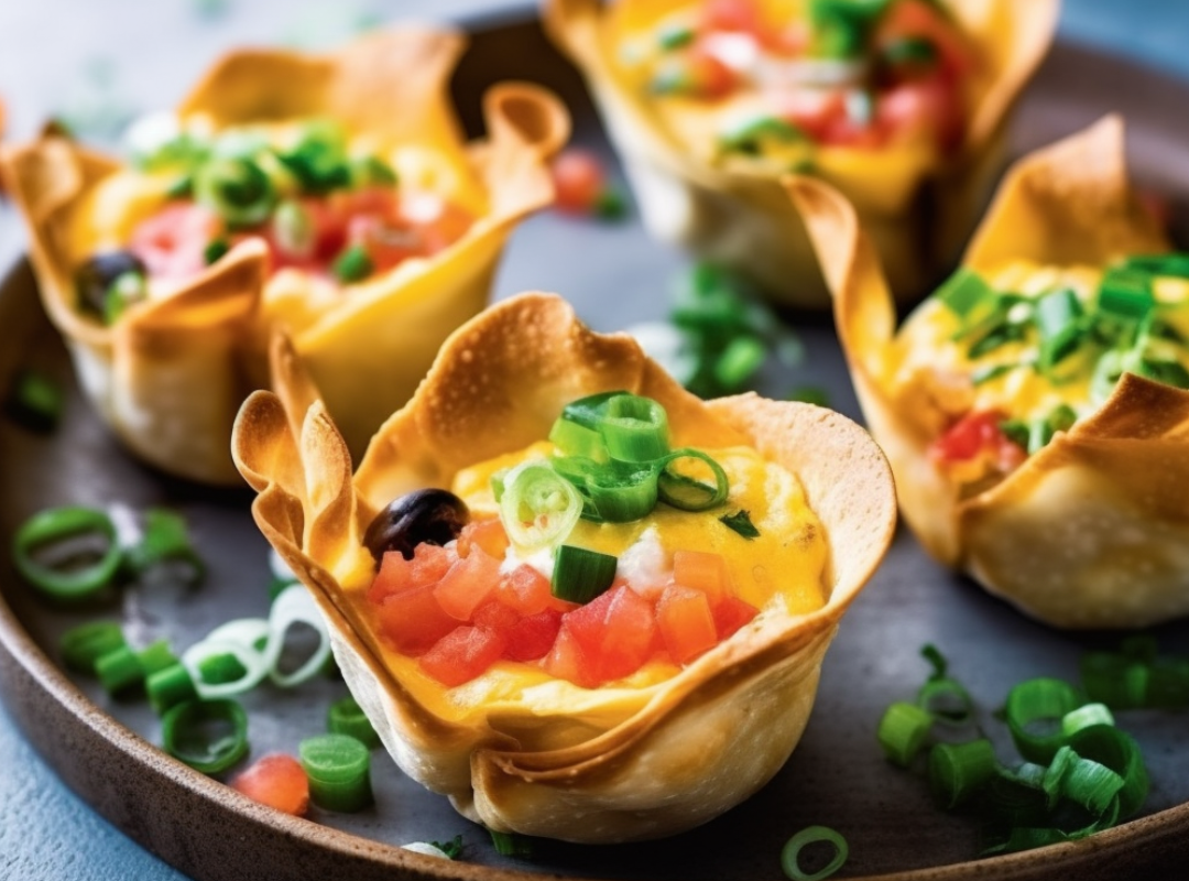 Super Snelle Ei Tortilla Cups