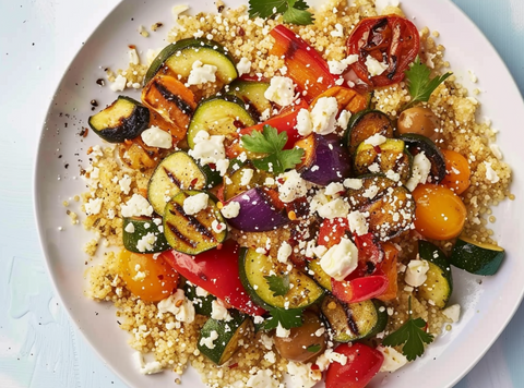 Cous Cous met gegrilde groenten
