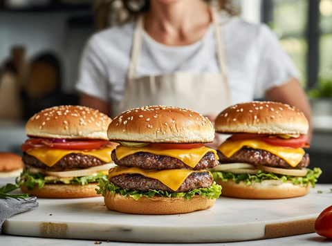 The Spice Club Cheese Burgers