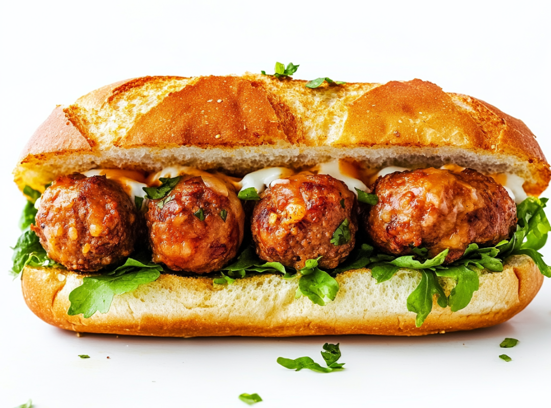 The Spice Club Meatball Sandwich