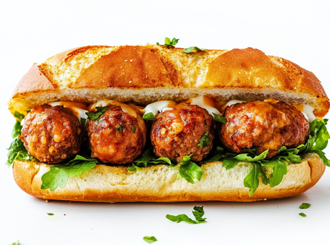 The Spice Club Meatball Sandwich