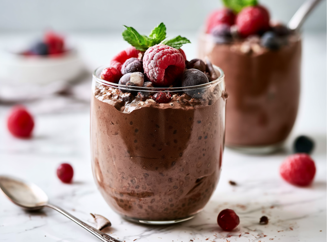 Chocolade Chiapudding