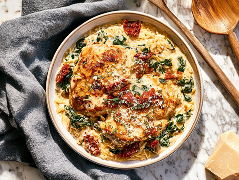 Toscaanse Kip met Orzo