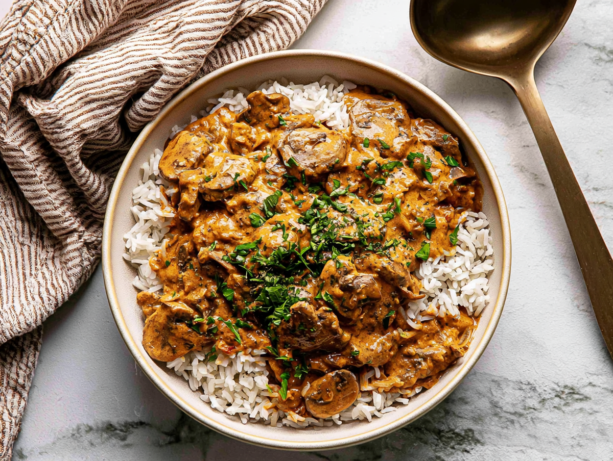 Champignon Stroganoff