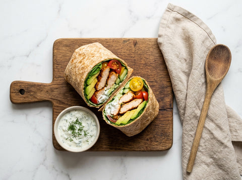 Gezonde Kip-Wrap Zonder Pakjes — Vol Smaak & Zoutarm