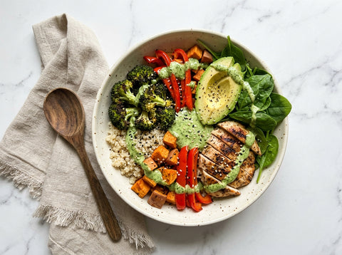Green Goddess Grain Bowl — Vol Eiwit en Frisheid