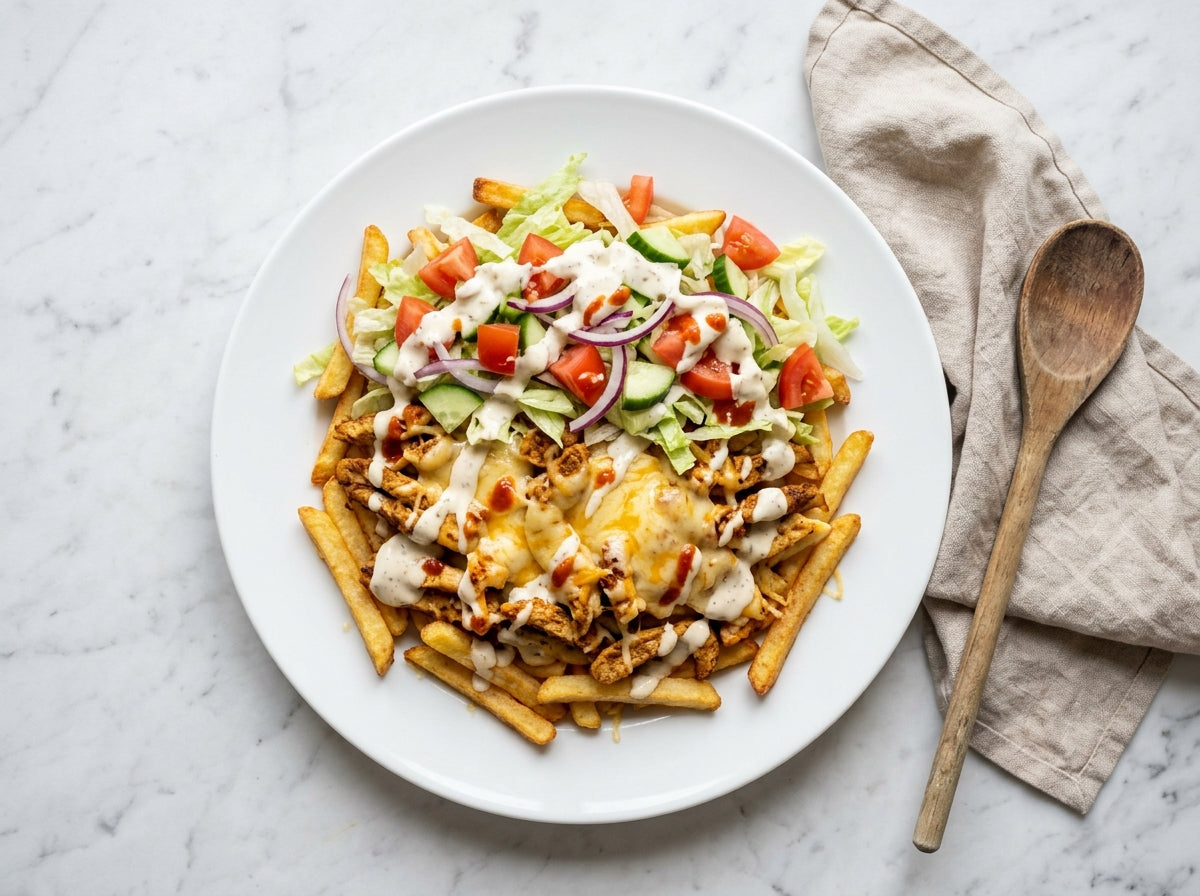 Kapsalon uit de Oven — Gezonder en Zonder Friteuse - recept van The Spice Club