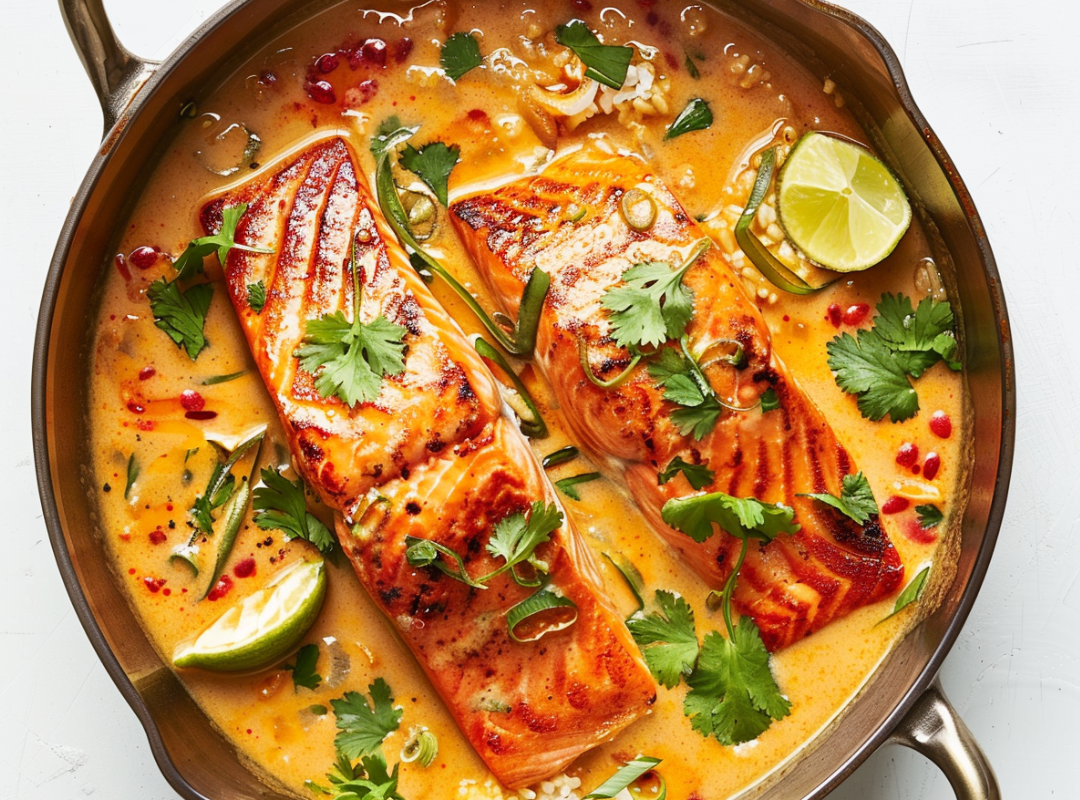 Zalm & Kokos Curry