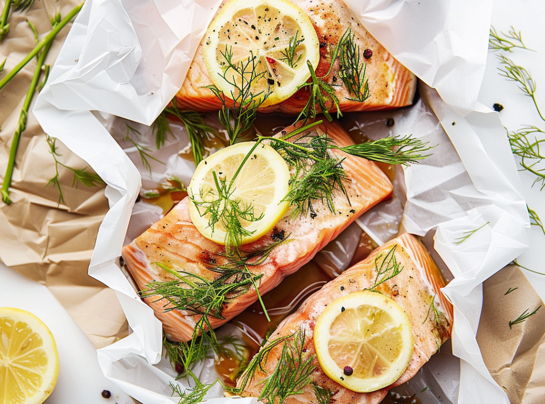 Zalm En Papillote (in bakpapier)