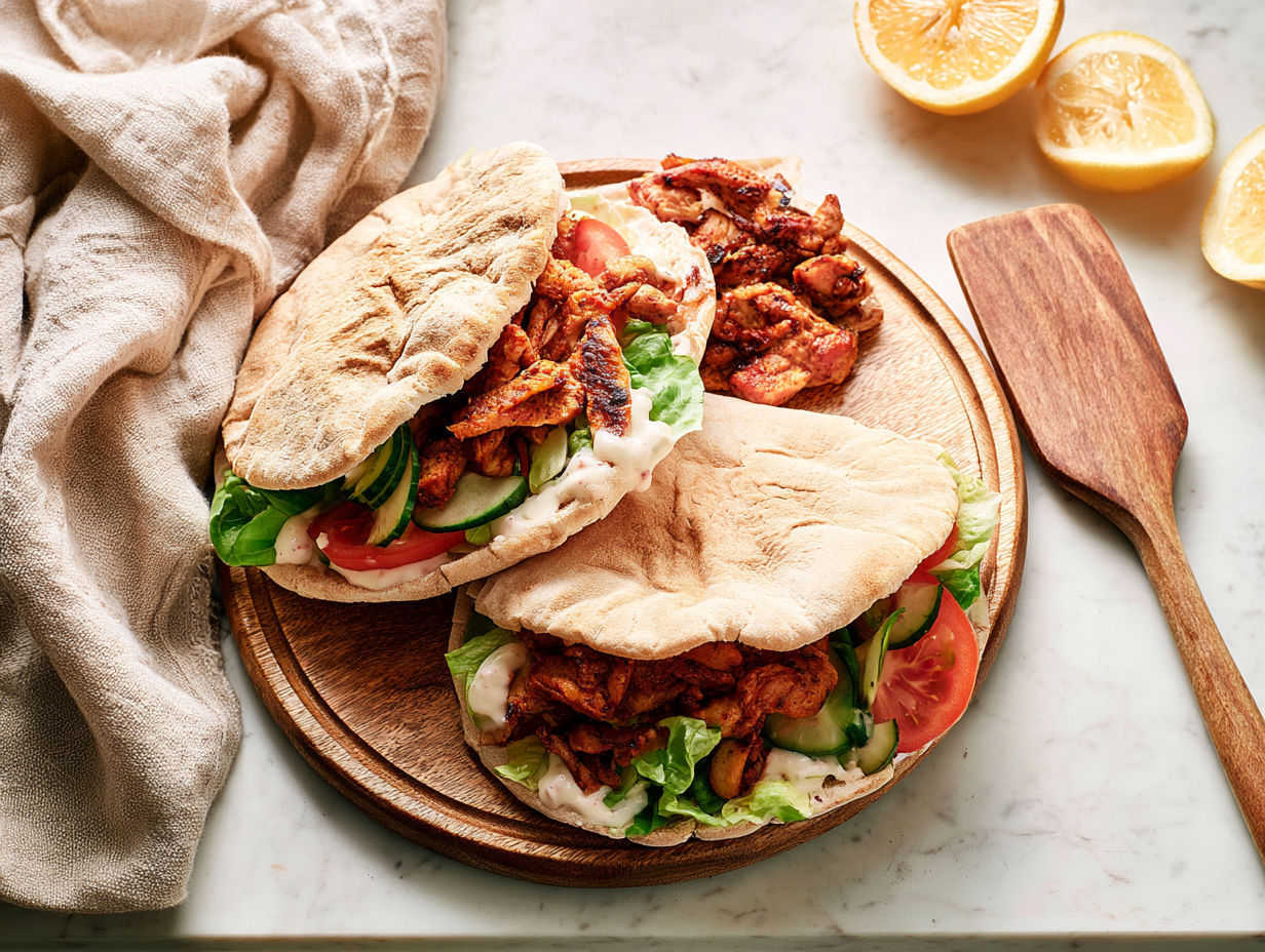 Zelfgemaakte Shoarma met Kip