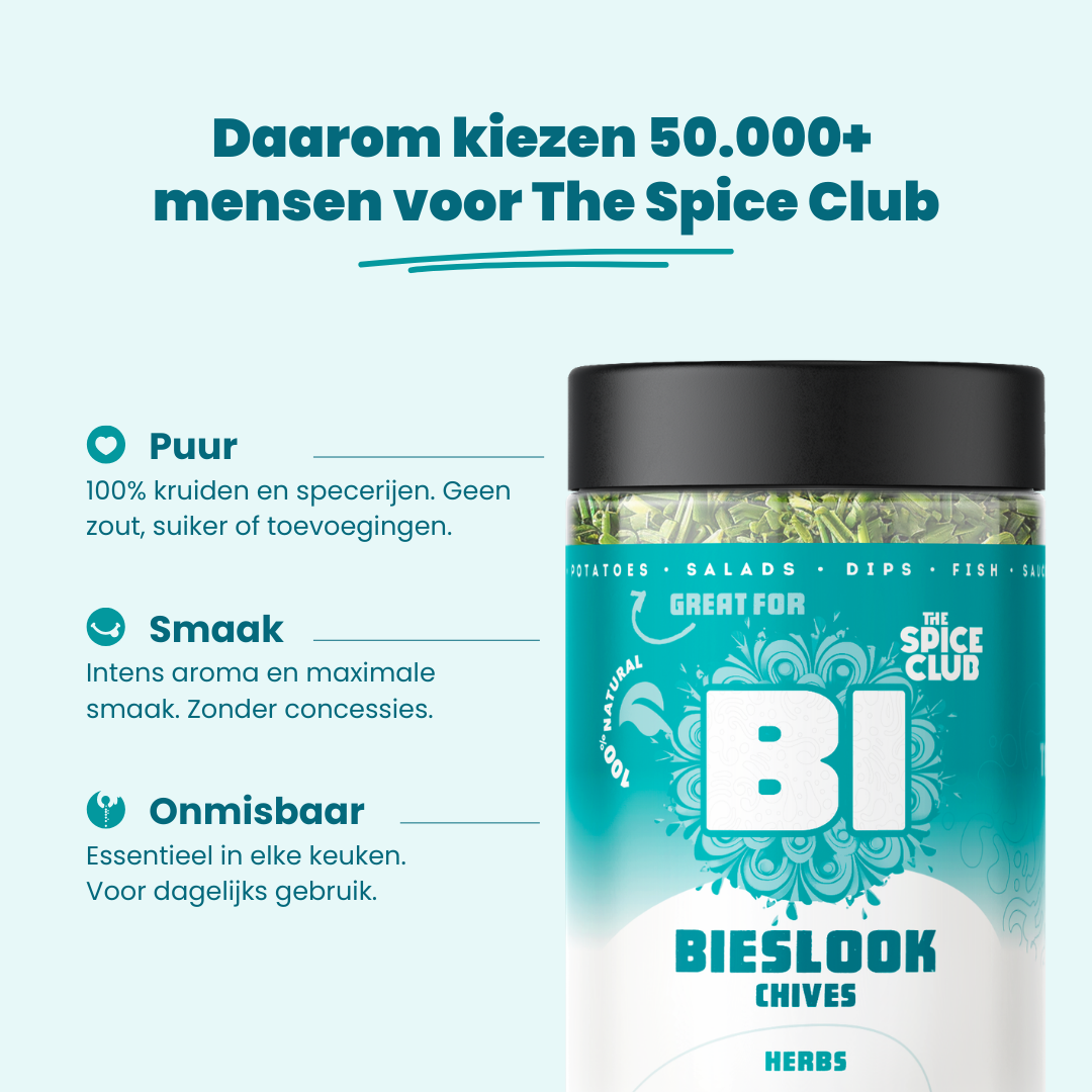 Bieslook Gesneden - kruiden - bereiding | The Spice Club