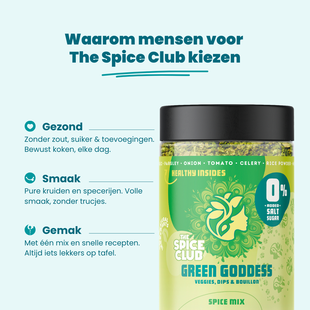 Green Goddess Groente Mix