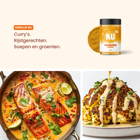 Kurkuma gemalen ingrediënten - 100% natuurlijk | The Spice Club
