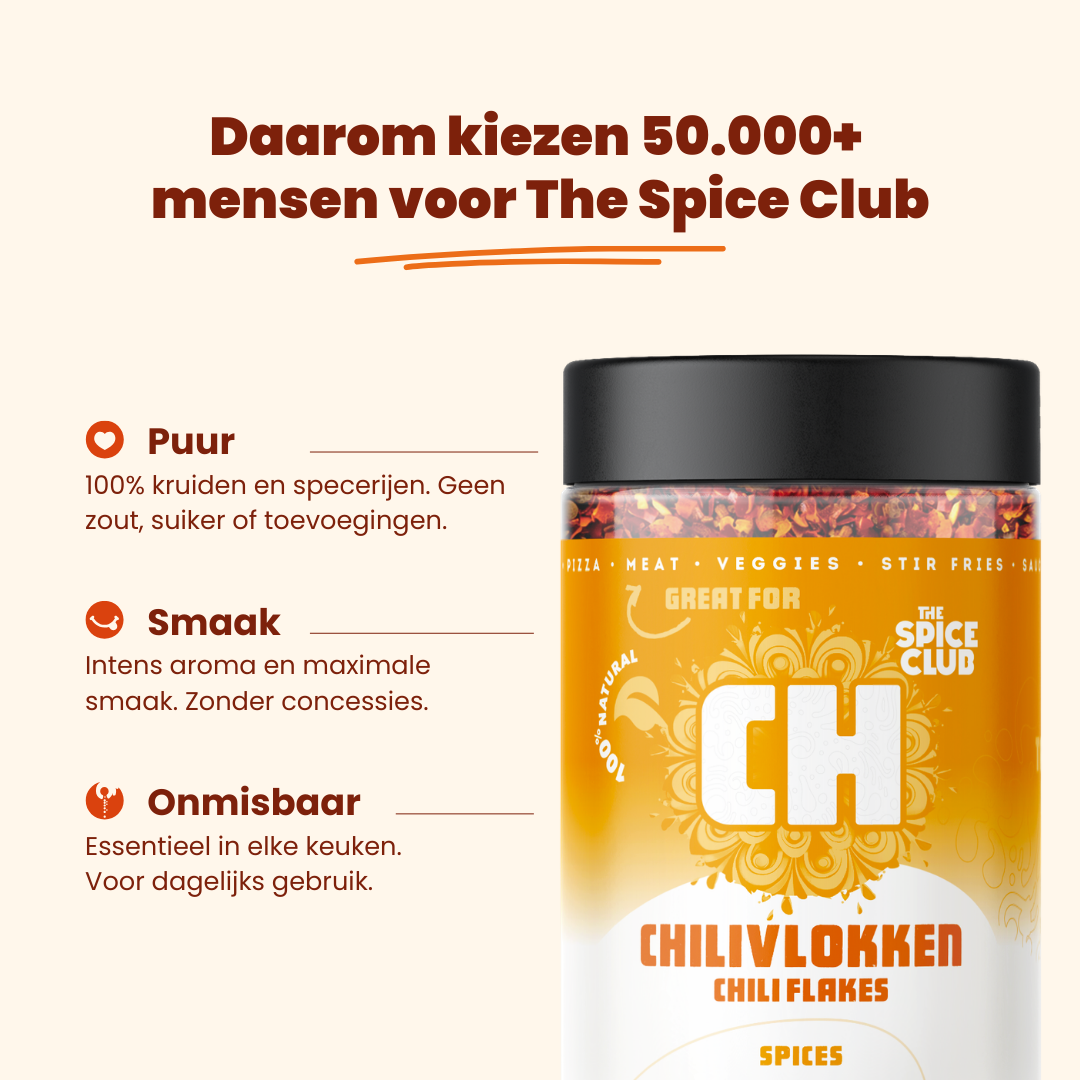 Chillies Gebroken - specerijen - bereiding | The Spice Club