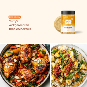 Gemberpoeder - specerijen - ingrediënten | The Spice Club