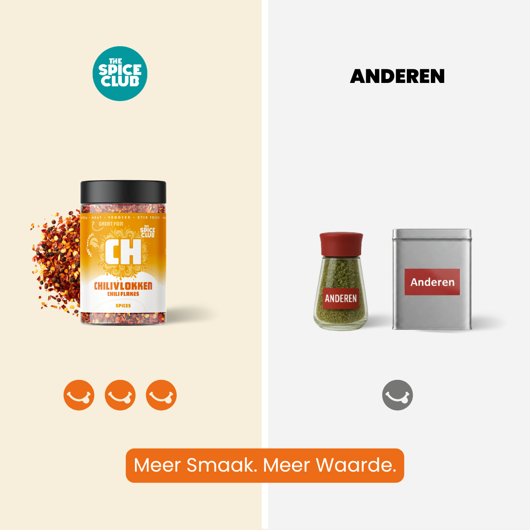 Chillies Gebroken - specerijen - sfeerbeeld | The Spice Club